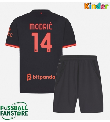 AC Milan Luka Modric #14 Replik 3rd trikot Kinder 2026-27 Kurzarm (+ Kurze Hosen)